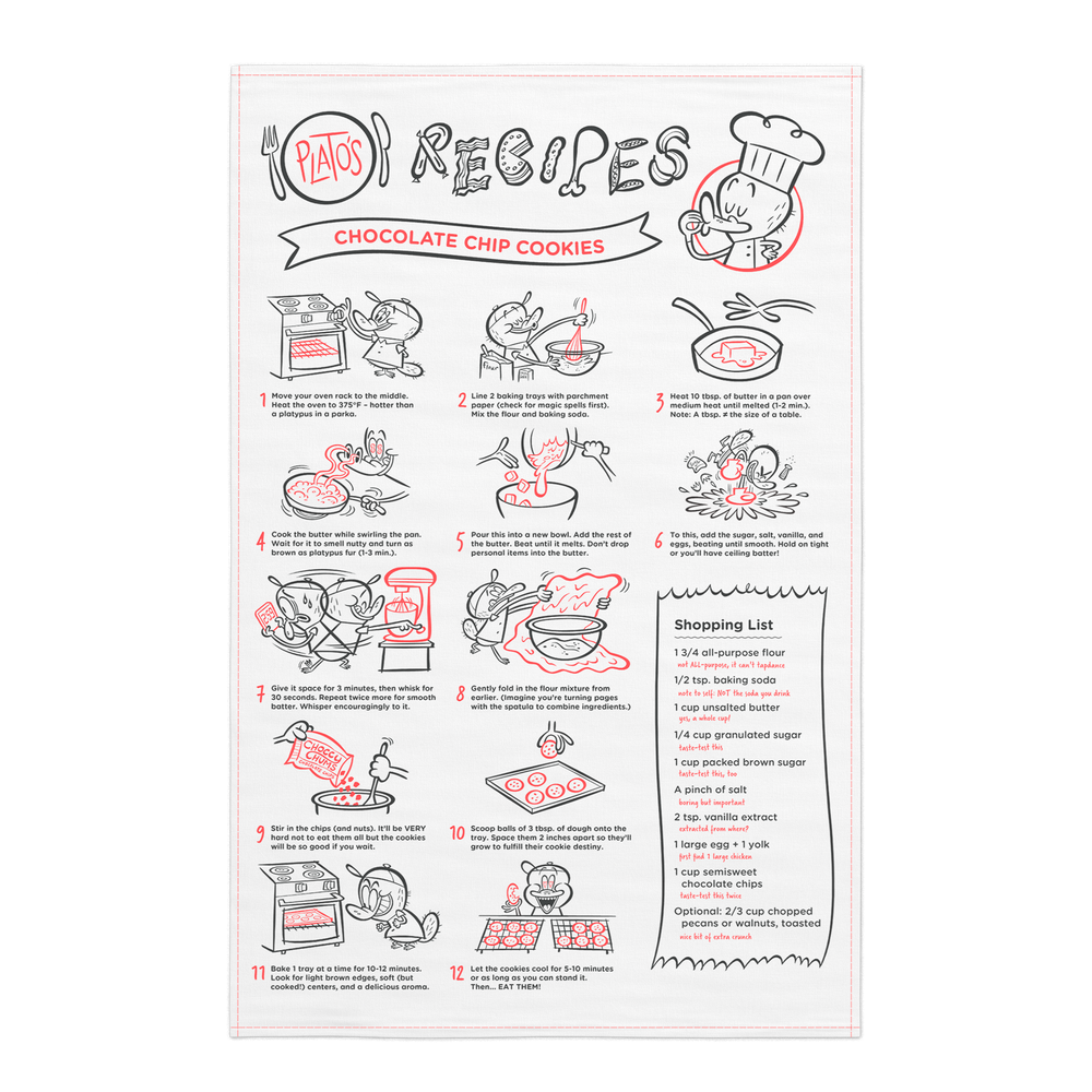 Plato's Recipes Chocolate Chip Cookies