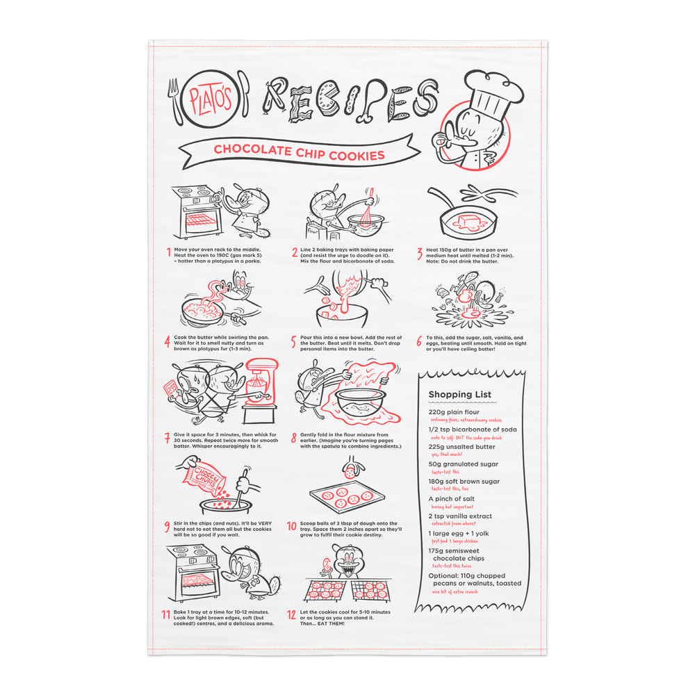 Recipe for Chocolate Chip Cookies