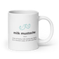 White glossy mug testing